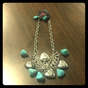 2 beautiful necklaces and some beautiful earrings